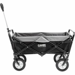 CAMPZ Folding Handcart black/grey -Racks Sales campz folding waggon black grey 3