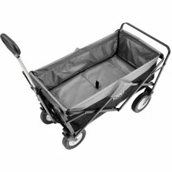 CAMPZ Folding Handcart black/grey -Racks Sales campz folding waggon black grey 4