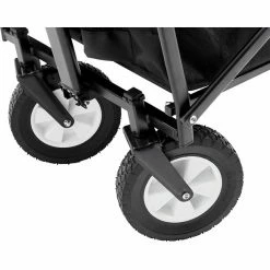 CAMPZ Folding Handcart black/grey -Racks Sales campz folding waggon black grey 6