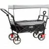 CAMPZ Premium Folding Handcart black/grey -Racks Sales campz premium folding waggon black grey 1