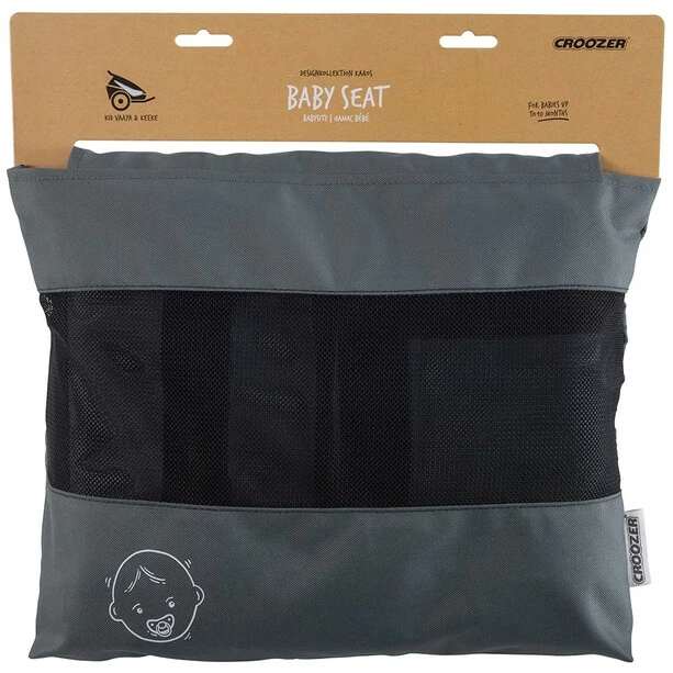 Croozer Baby Seat for Kid from 2014 graphite blue 4 Croozer Baby Seat for Kid from 2014 graphite blue - Image 2