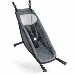 Croozer Baby Seat for Kid from 2014 graphite blue/white
