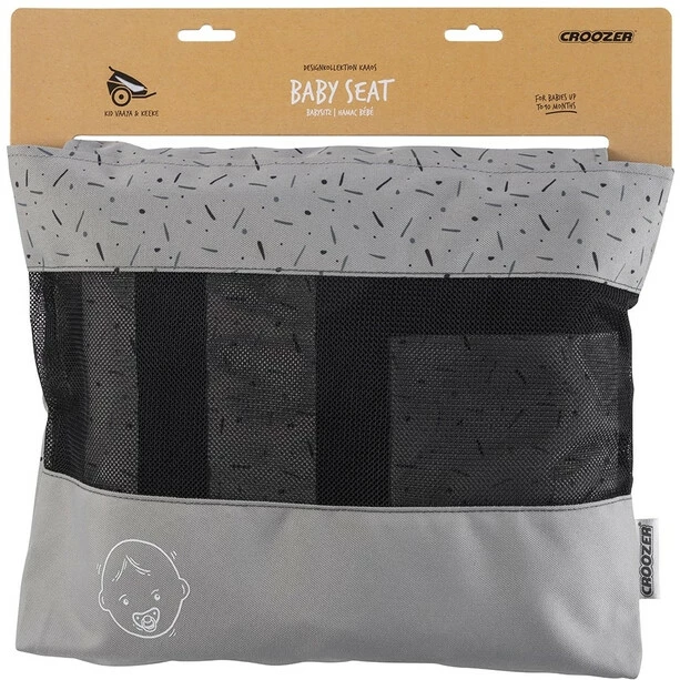 Croozer Baby Seat for Kid from 2014 stone grey/colored 4 Croozer Baby Seat for Kid from 2014 stone grey/colored - Image 2