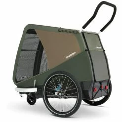 Racks Sales -Racks Sales croozer dog tammo dog trailer moss green 2