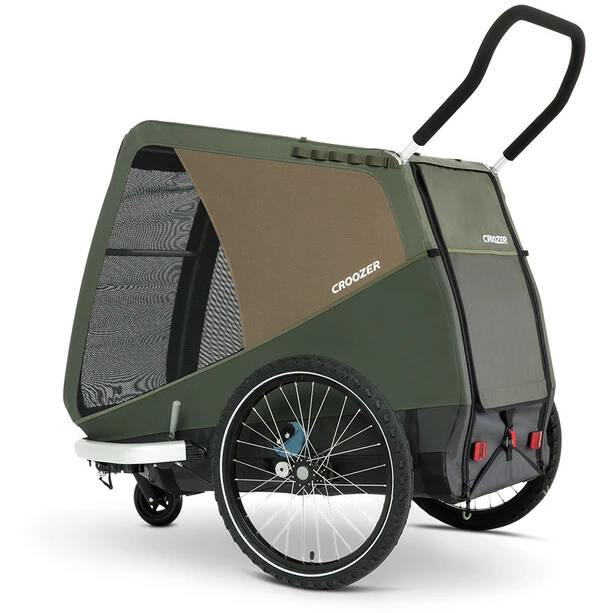 Croozer Dog Tammo Dog Trailer moss green 4 Croozer Dog Tammo Dog Trailer moss green - Image 2
