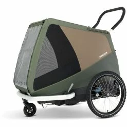 Croozer Dog Tammo Dog Trailer moss green 10 Croozer Dog Tammo Dog Trailer moss green -Racks Sales croozer dog tammo dog trailer moss green 3