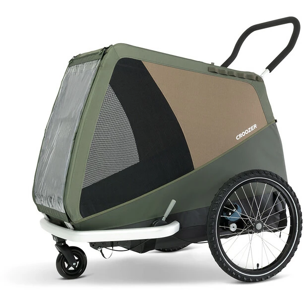 Croozer Dog Tammo Dog Trailer moss green 5 Croozer Dog Tammo Dog Trailer moss green - Image 3