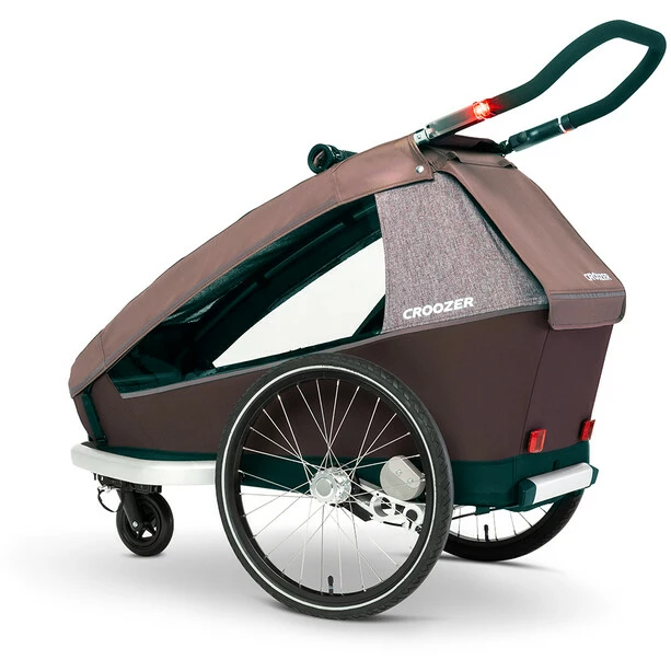 Croozer Kid Vaaya 1 Child Trailer berry 4 Croozer Kid Vaaya 1 Child Trailer berry - Image 2