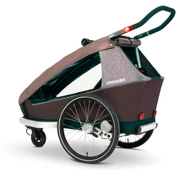 Croozer Kid Vaaya 1 Child Trailer berry 5 Croozer Kid Vaaya 1 Child Trailer berry - Image 3