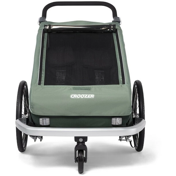 Croozer Kid Vaaya 2 Child Trailer jungle green 6 Croozer Kid Vaaya 2 Child Trailer jungle green - Image 4