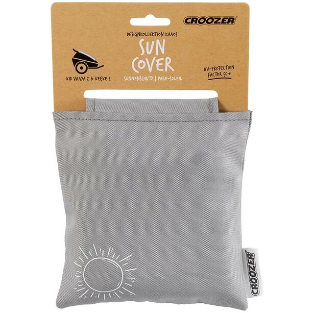 Croozer Suncover for Kid Keeke 2 stone grey 4 Croozer Suncover for Kid Keeke 2 stone grey - Image 2