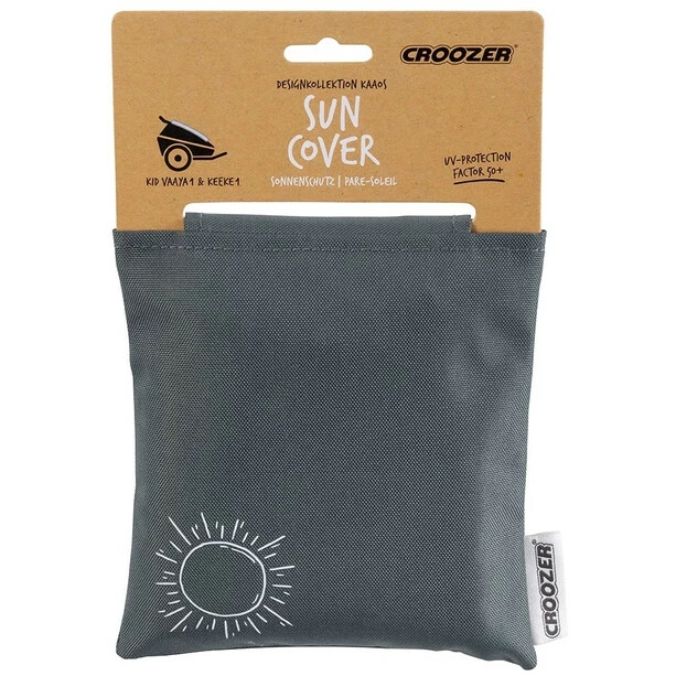 Croozer Suncover for Kid Vaaya 1 graphite blue 4 Croozer Suncover for Kid Vaaya 1 graphite blue - Image 2