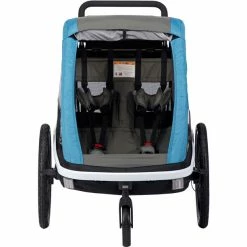 Hamax Avenida Bike Trailer incl. Bicycle Arm & Stroller Wheel petrol blue -Racks Sales hamax avenida bike trailer petrol blue 5