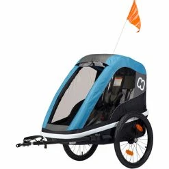 Hamax Avenida One Bike Trailer incl. Bicycle Arm & Stroller Wheel petrol blue