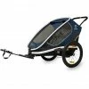 Hamax Outback Bike Trailer incl. Bicycle Arm/Stroller Wheel navy -Racks Sales hamax outback bike trailer incl bicycle arm stroller wheel navy 1