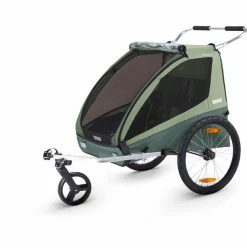 Thule Coaster XT Bike Trailer mallard green