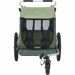Thule Coaster XT Bike Trailer mallard green -Racks Sales thule coaster xt bike trailer mallard green 3