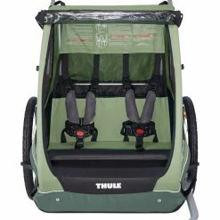 Thule Coaster XT Bike Trailer mallard green -Racks Sales thule coaster xt bike trailer mallard green 4