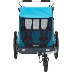 Thule Coaster XT Bike Trailer blue -Racks Sales thule coaster xt fahrradanhaenger blue 4