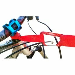 TowWhee Quick Loop Strap with Mini Carabiner red -Racks Sales towwhee quick loop strap with mini carabiner red 3